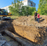 В месте порыва на Бердовском водоводе ведутся сварочные работы по установке бондажа. - Городской округ Бердянск