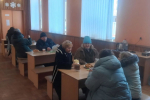 В Бердянске организована работа пунктов обогрева для населения.
